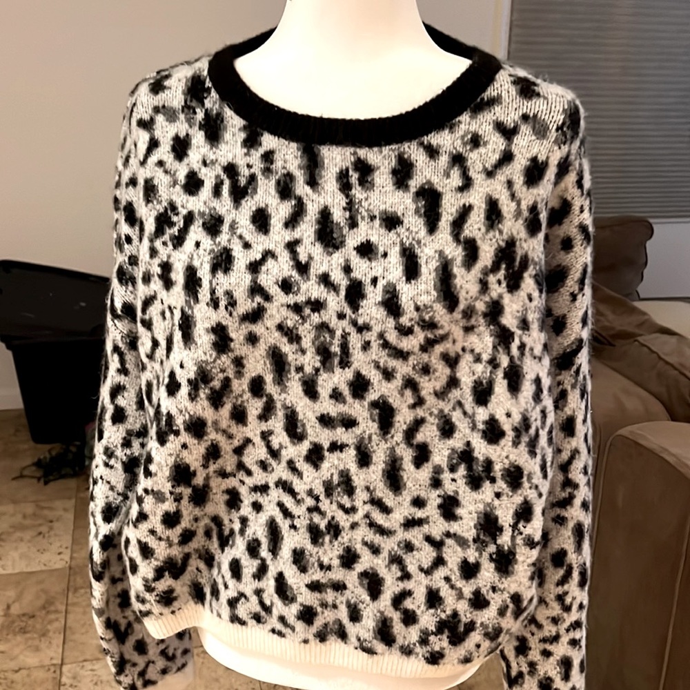 Printed sweater